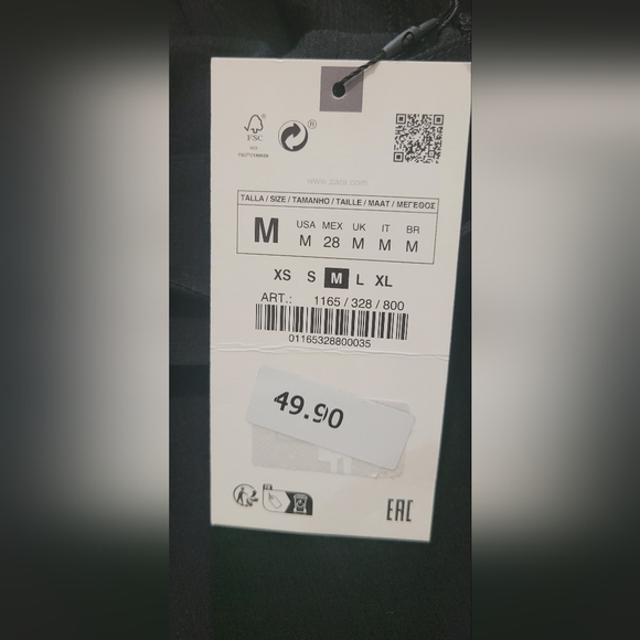 zara wrap skirt pants - Picture 7 of 8